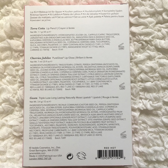 Jane Iredale Red Hot Lip Kit - Picture 5 of 7